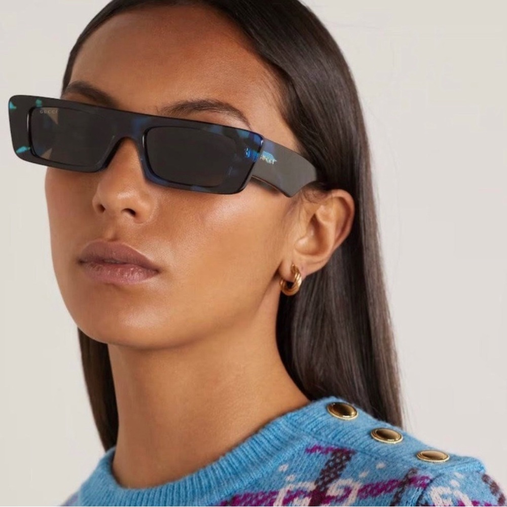 NEW GUCCI UNISEX BLACK SUNGLASSES GUCCI GG1331S 002 - Picture 2 of 13